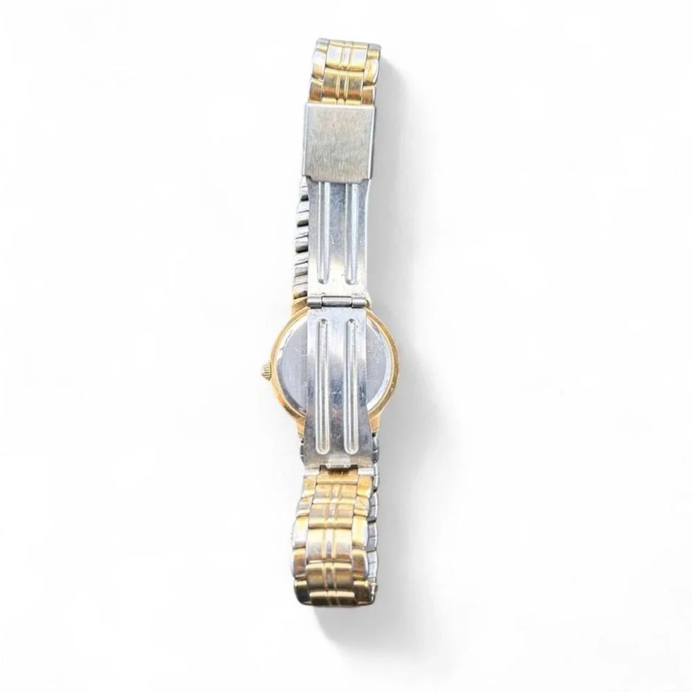 Vintage Jaclyn Smith Two-Toned Round Face Watch - Picture 2 of 4